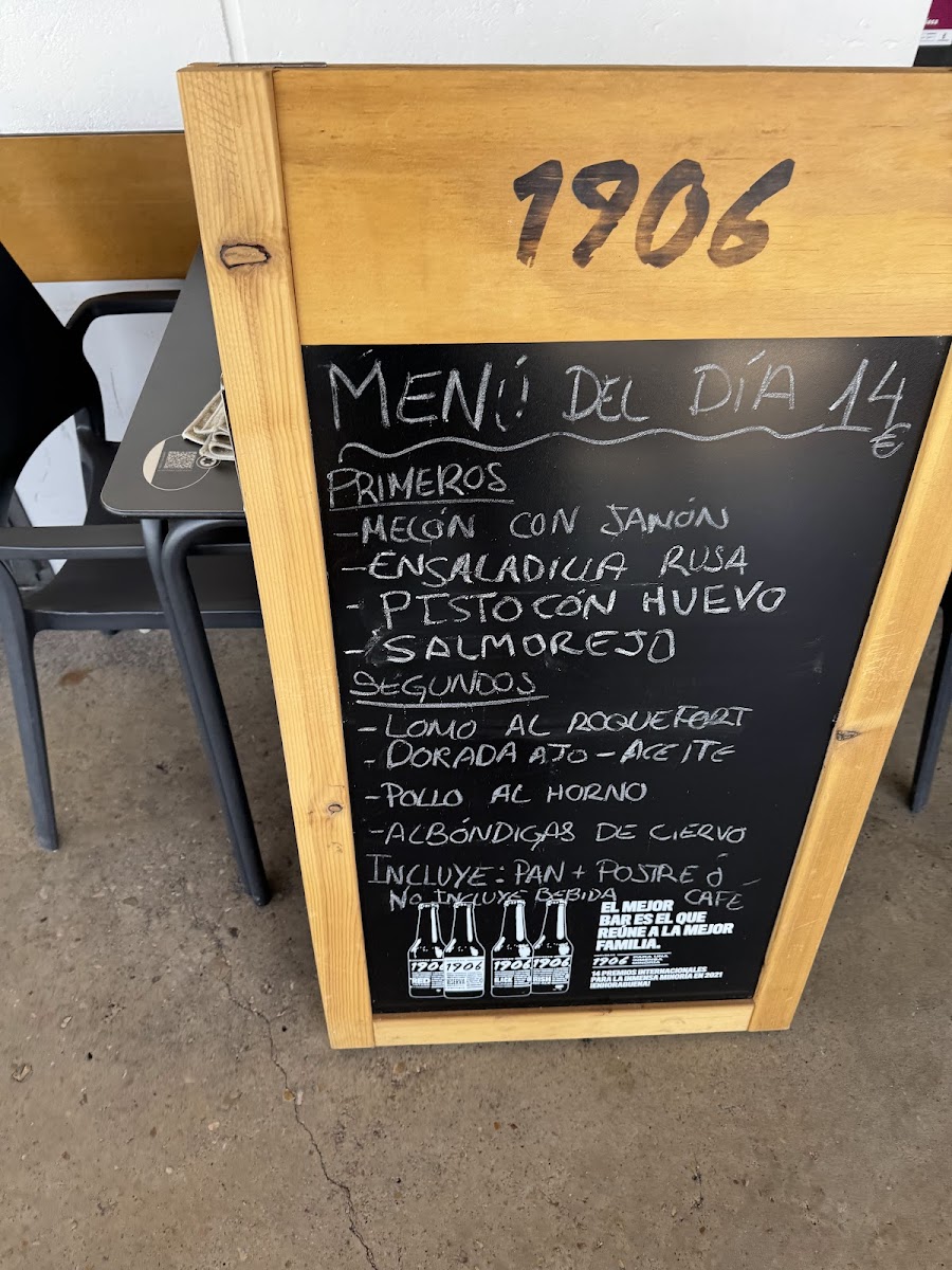 El Panorámico Menu - Image 1